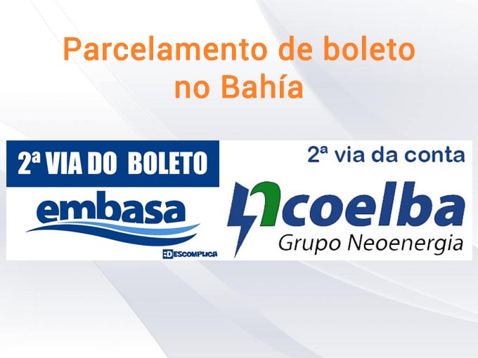 parcelamento de boleto na bahia