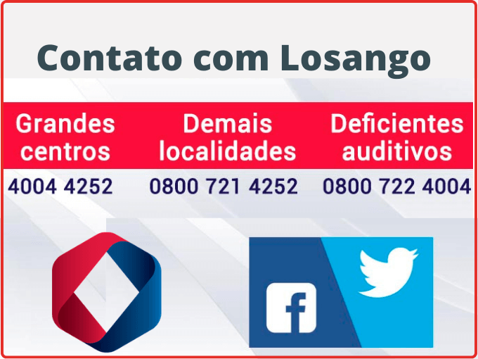Contato losango