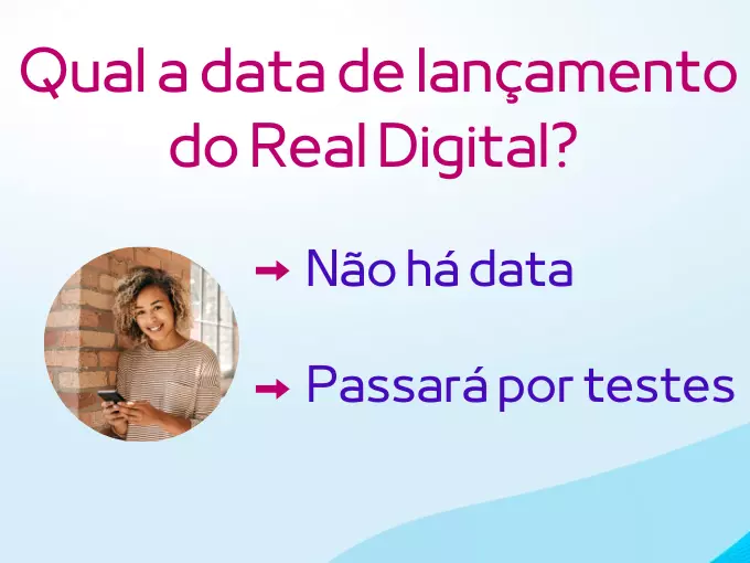 Qual a data de lançamento do Real Digital?