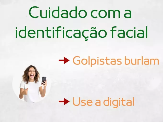 Cuidado com a identificação facial