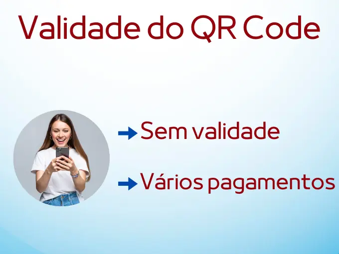 Existe alguma validade no QR Code gerado?