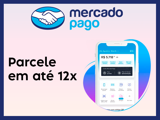 O app Mercado pago permite ao usuário várias funções, inclusive pagar boletos de maneira parcelada.