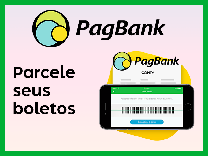 O PagBank permite você parcelar seus boletos.