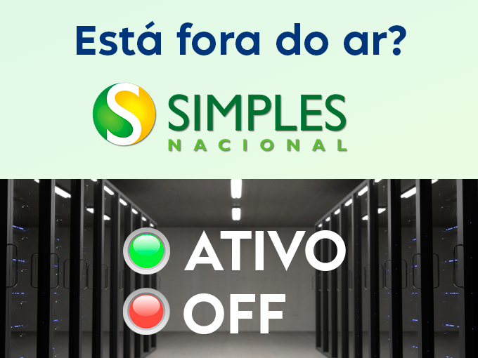 O site do Simples nacional está fora do ar?