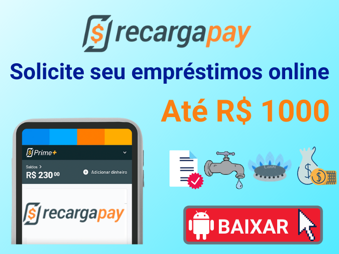 Faça seu Empréstimo pessoal online pelo RecargaPay