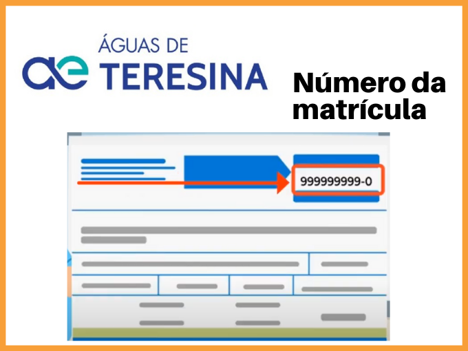 Onde encontrar numero de matricula