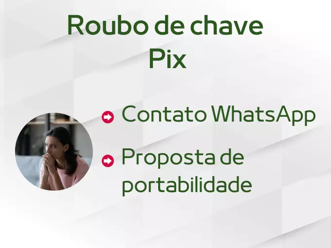Roubo de chave Pix