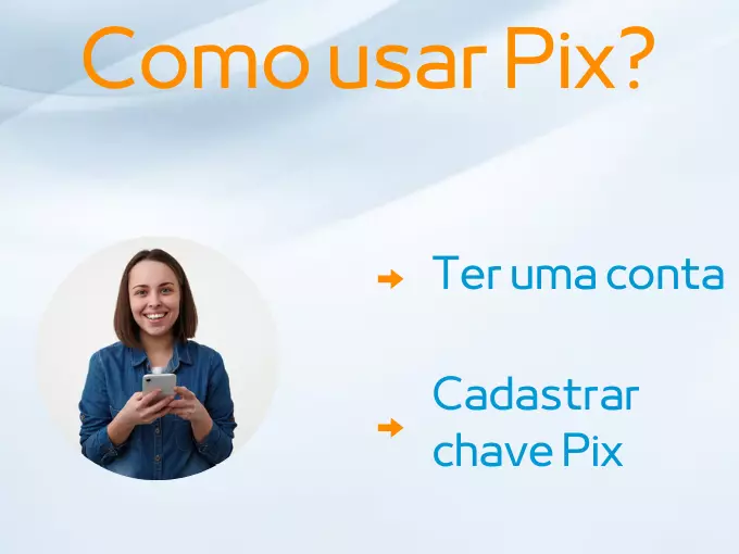 Como posso usar o Pix?